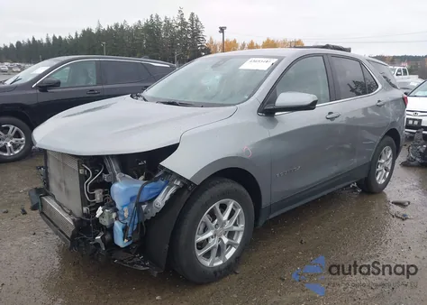 2024 Chevrolet Equinox Awd Lt из США, поврежденный, VIN 3GNAXUEG9RL363563